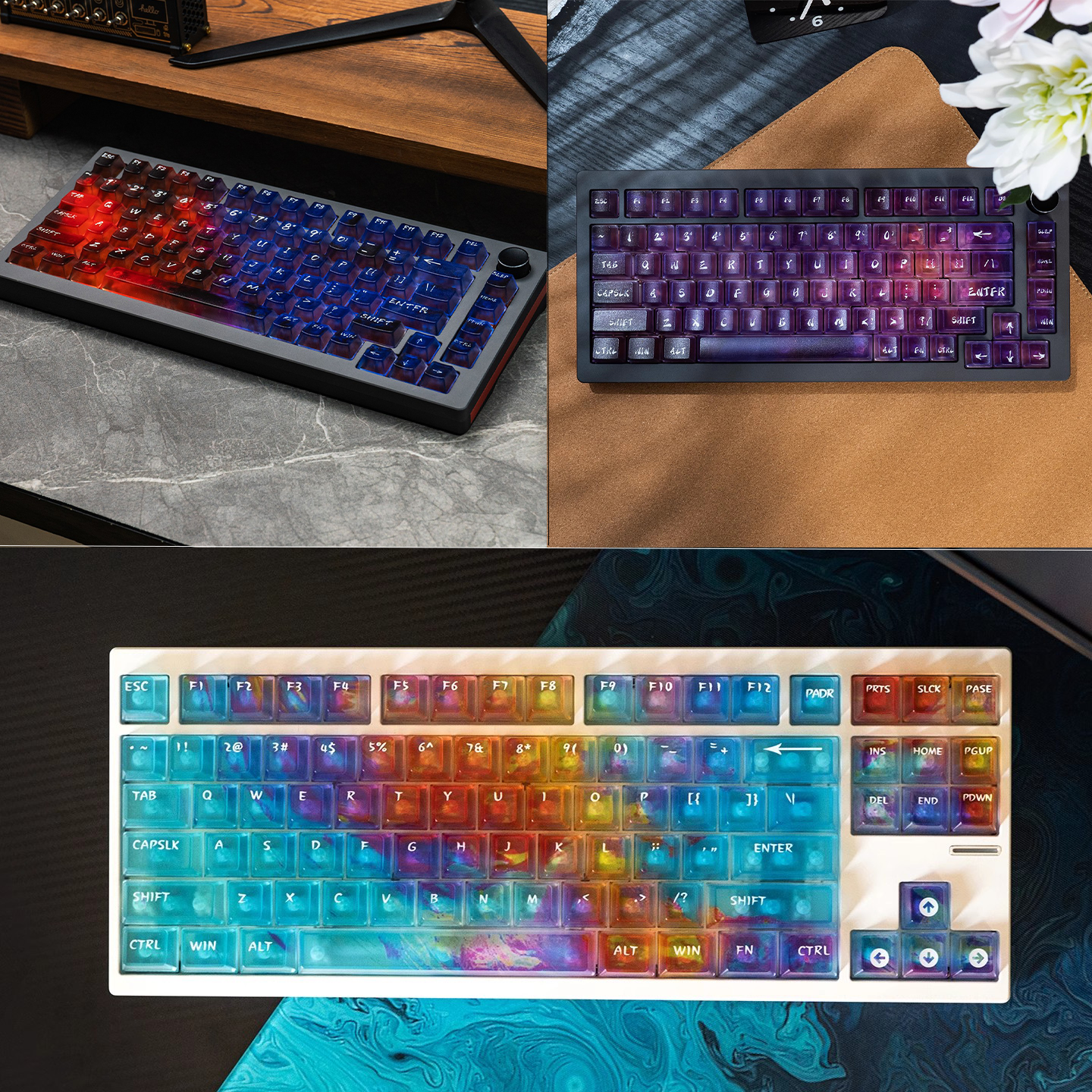 霓虹/恺宙/星燧渐变雾透PC原厂