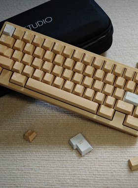 GMK Dune沙丘机械键盘键帽黄色137键PBT热升华原厂高度适wooting