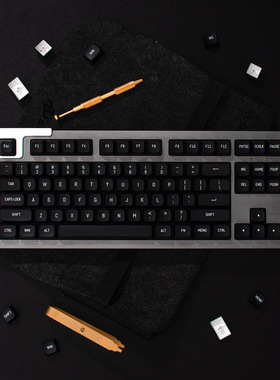 薄荷MSA高度键帽极简WOB黑/白/红/粉/绿/BOW二色150键机械键盘帽