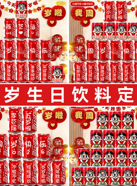 【免费定制】周岁宝宝生日布置