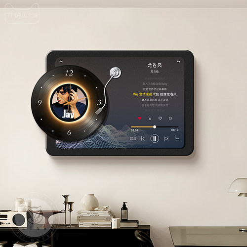 电表箱装饰画立体发光高级感大气