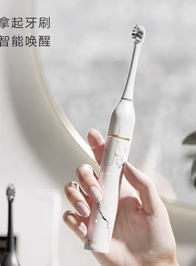 正品荷兰apiyoo艾优声波电动牙刷P8A白色黑色成人震动充电款防水