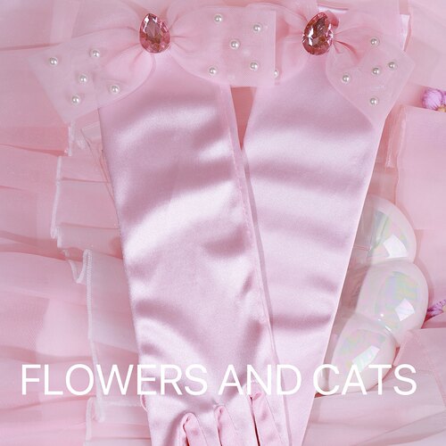 手套女童表演表演手套儿童艾莎公主冰雪奇缘粉色春夏上新节日活动