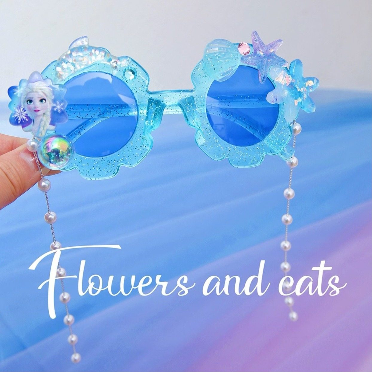 【Flowersandcats】爱莎太阳镜图片