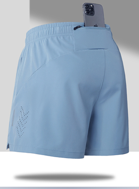 【手机专用后袋】跑步运动健身短裤男女四分裤速干透气高弹