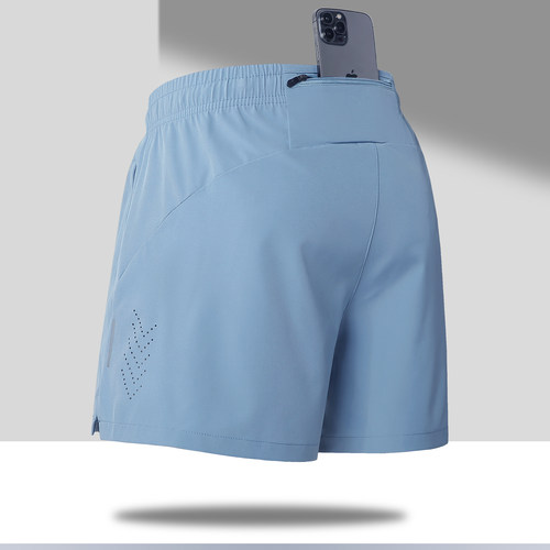 跑步运动健身短裤男女四分裤速干