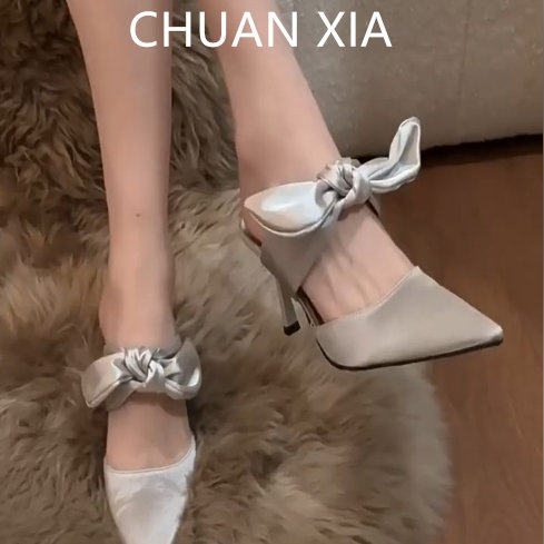 羊皮版~气质名媛风细跟高