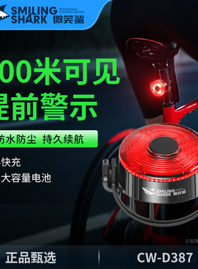 新款自行车尾灯公路车山地车夜骑
