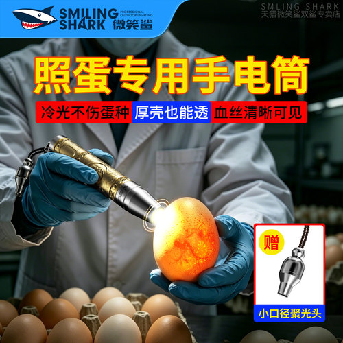 照蛋专用手电筒强光款