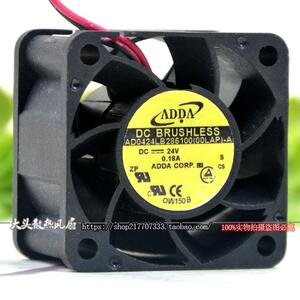 原装ADDA AD0424LB285100 24V 0.18A 4028 变频器散热风扇4CM