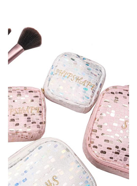 SHIPSHAPE原创丝绒化妆包女网红大容量可拆卸旅行ins风洗漱收纳袋