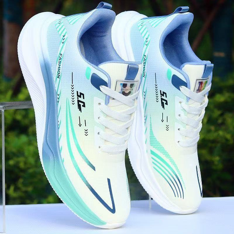 男士新款运动鞋软底透气跑步鞋