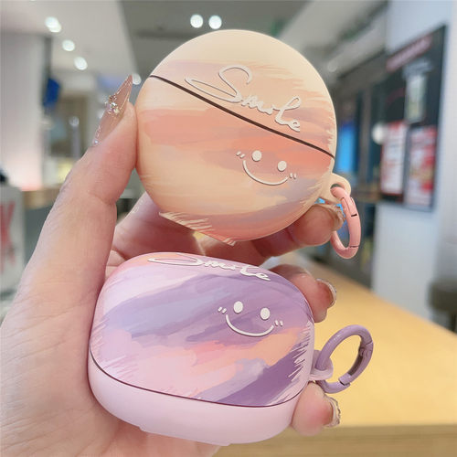 油画彩色笑脸塞那s8s蓝牙耳机套