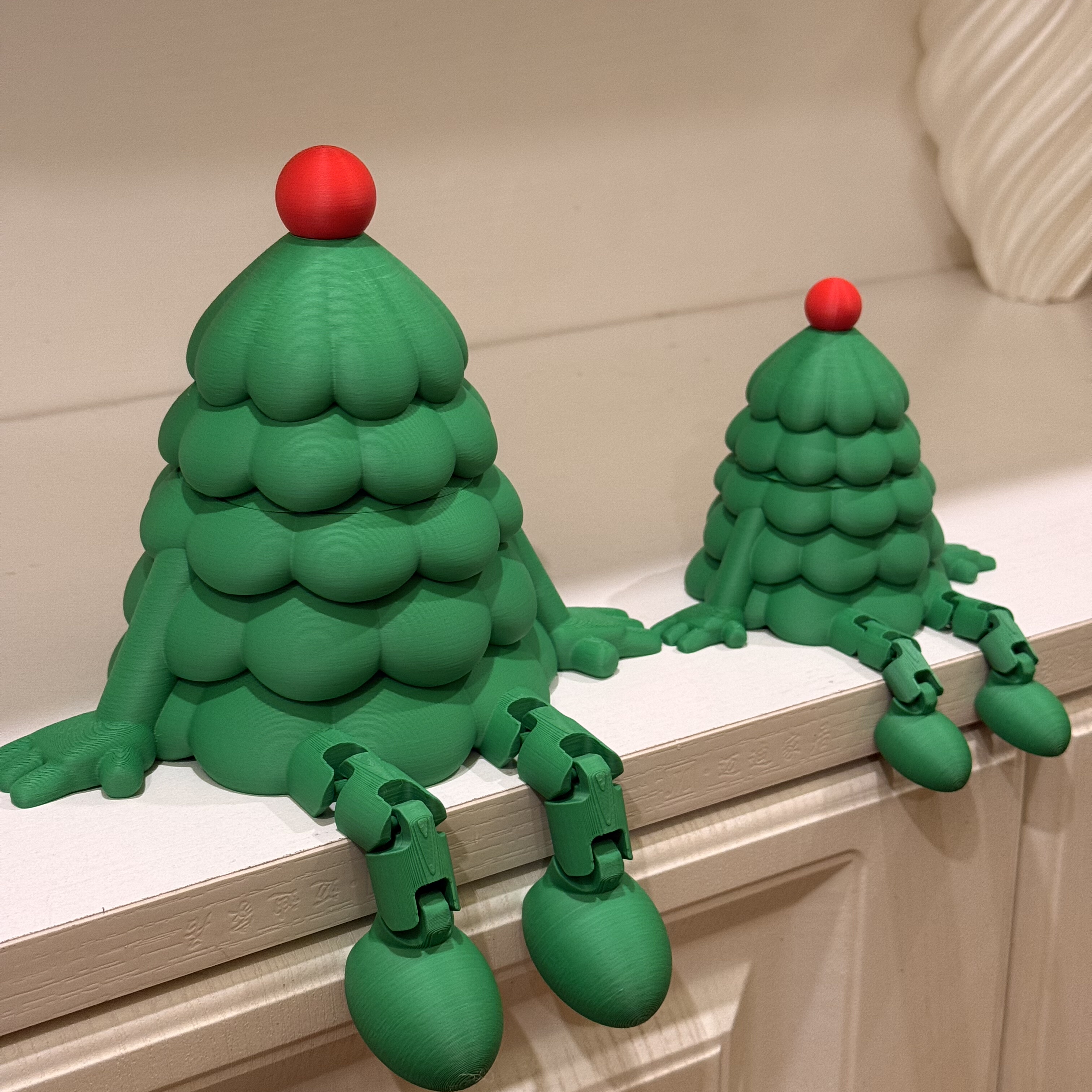 圣诞树造型3D打印定制DIY挂件