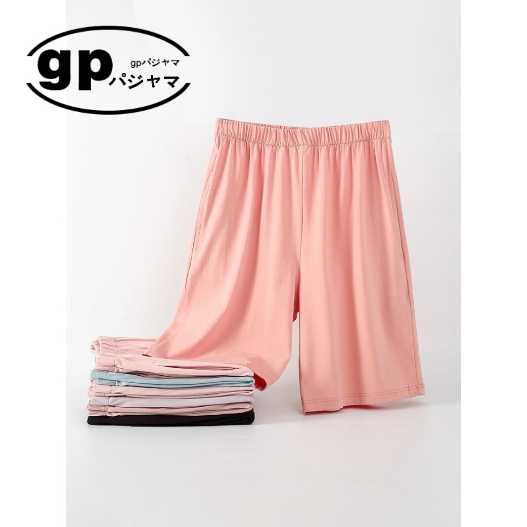 Qadın modal ev şortu və pijama altı, yay üçün nazik