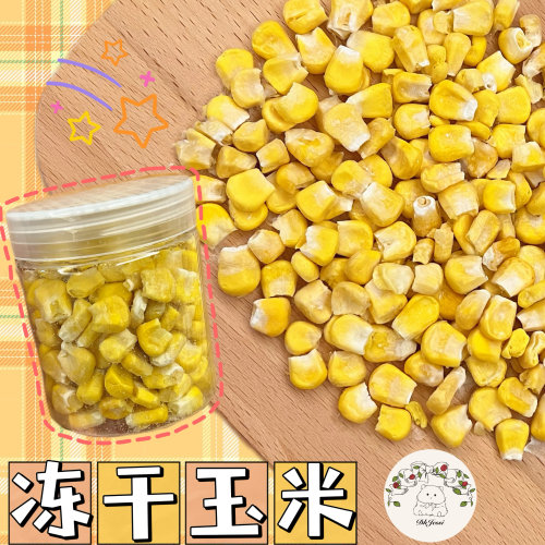 【DKJESSI】冻干玉米仓鼠金丝熊零食天然无添加躺手神器花枝鼠