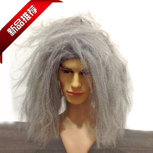 东方不败2同款刘洵版的变形之术灰白色乞丐化妆舞会疯子野人头套