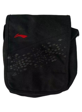 李宁斜挎包男女耐磨多功能户外骑行登山百搭单肩包ABDH234-1