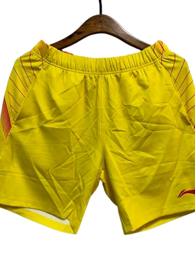 李宁羽毛球短裤男速干吸汗透气训练休闲裤运动裤比赛裤AAPG391