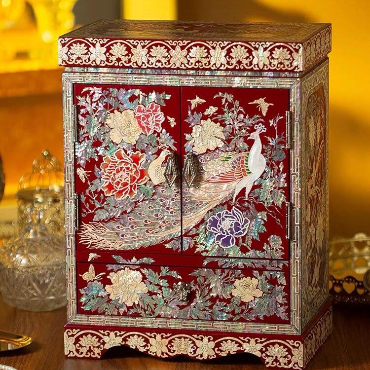 公主耳饰品收纳欧式结婚礼物盒