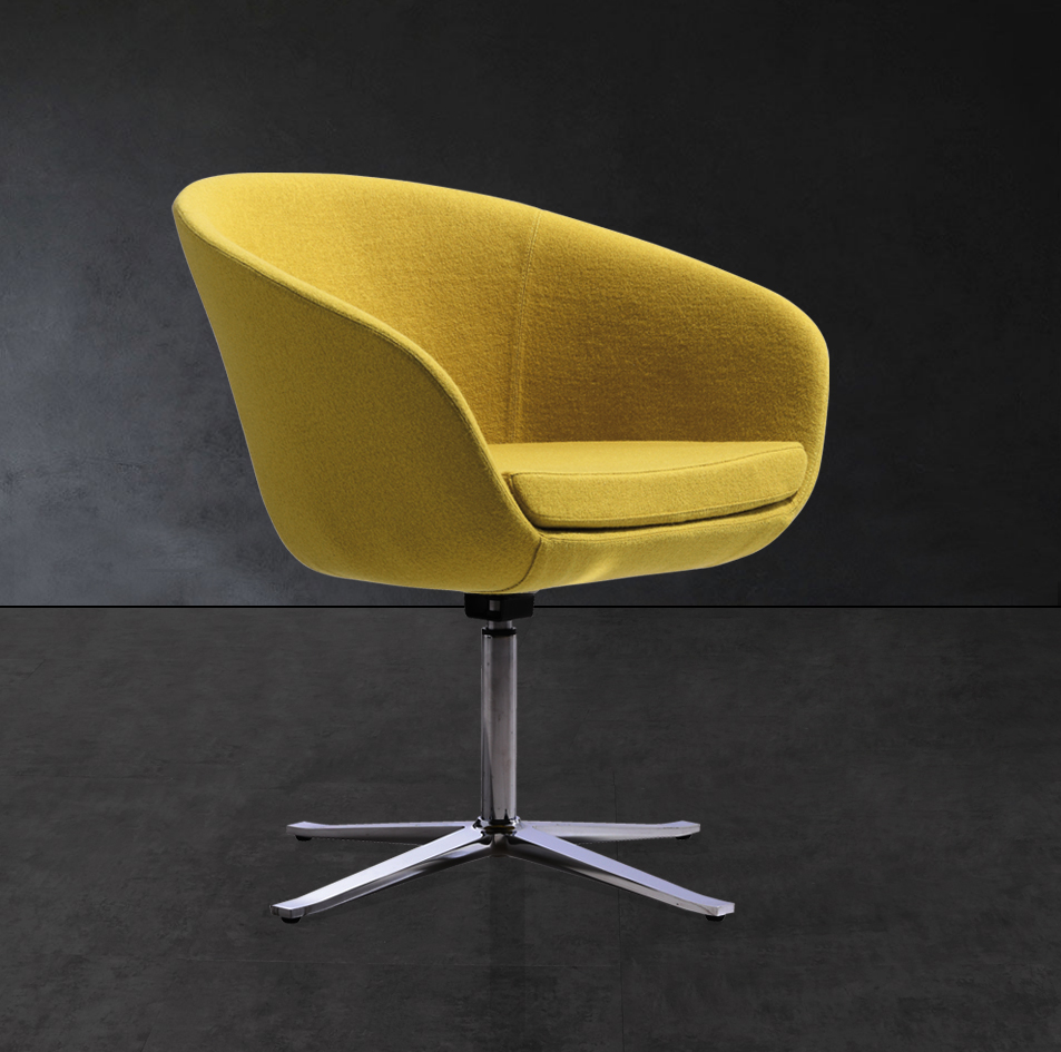 北欧式简约现代单人沙发椅美式实木休闲椅子卧室客厅阳台布艺靠背