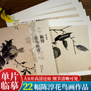 湖山畫譜 高清還原 陳淳花卉冊頁精品畫集精選國畫臨摹卡正版 書籍 散頁盒裝 飾收藏 冊頁立軸 單片散裝 陳淳花鳥畫譜 可臨摹鑒賞裝