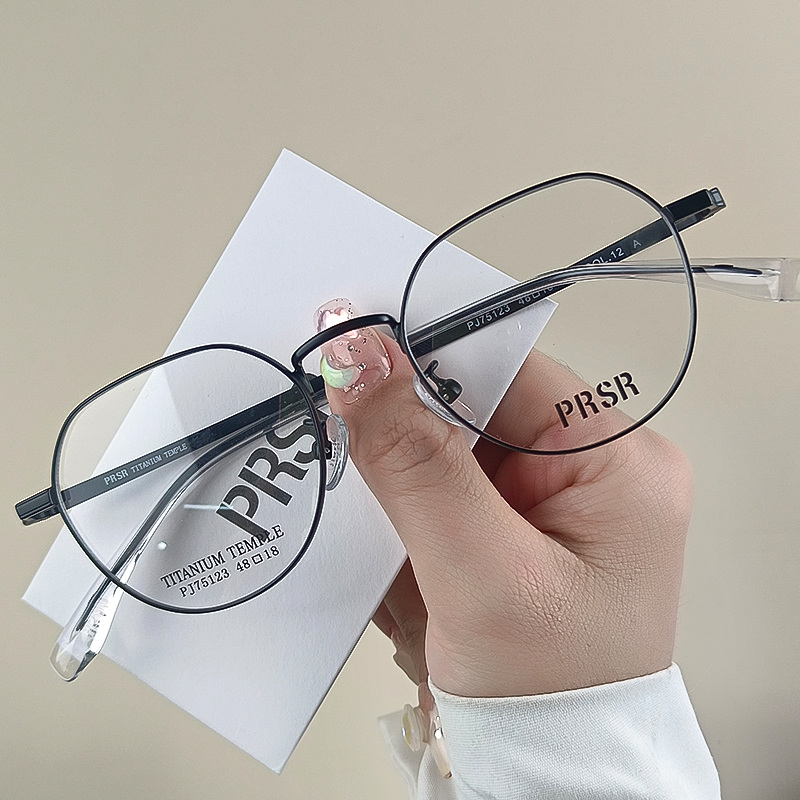 帕莎2024新款曾舜晞钛架眼镜框
