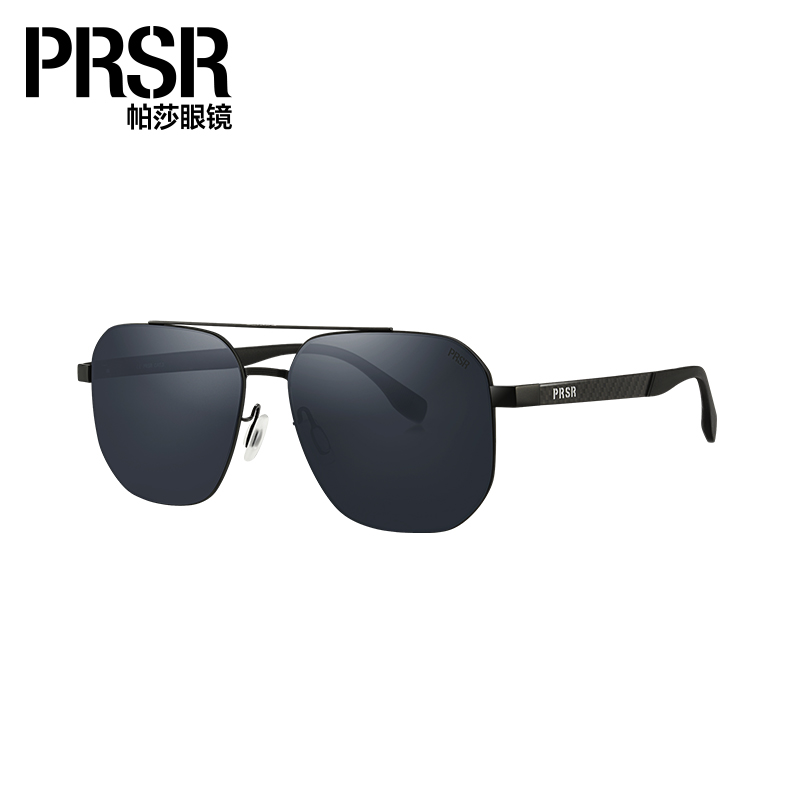 帕莎飞行员偏光男士碳纤维墨镜潮