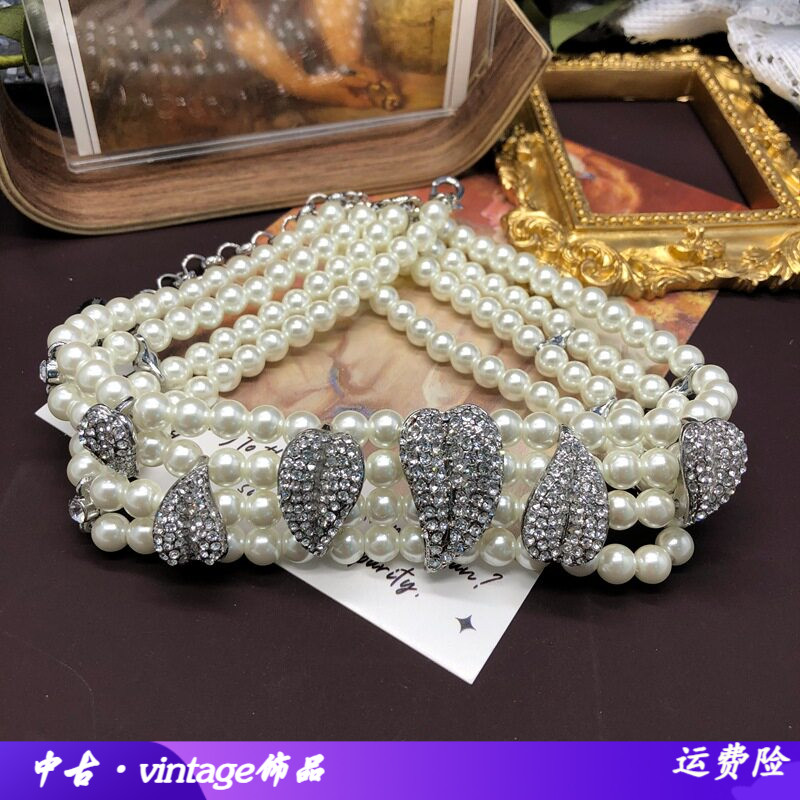 西洋珍珠项链女百搭高级感赫本风