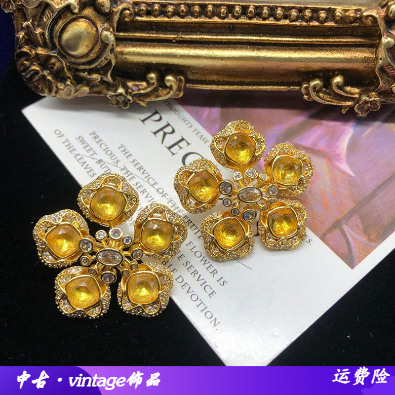跨境热销西洋古董胸针简约复古文
