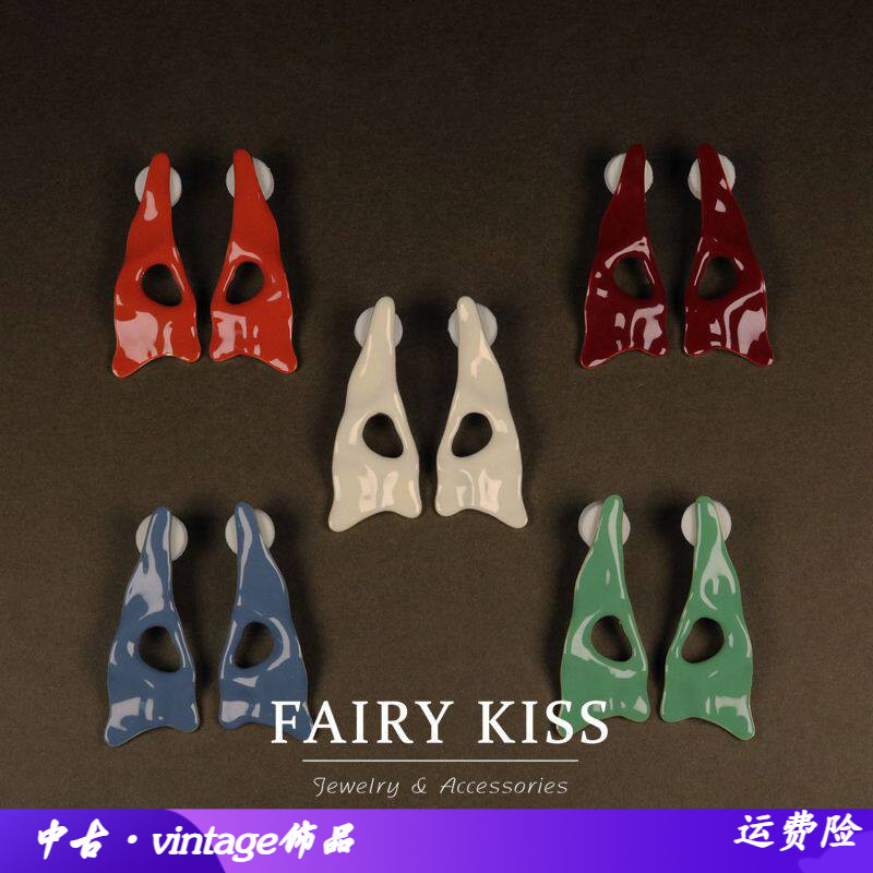 简约精致手工珐琅电镀真金镂空不