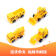 儿童仿真回力玩具车小汽车搅拌挖土挖掘工程车推土卡车货车模型DK