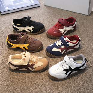 2024冬季新款儿童阿甘鞋二棉鞋子男童女童加绒保暖运动鞋德训鞋潮