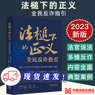 2023新正版 法槌下的正义 全民反诈指引 罗兰 秦凯丽 结合反电信网络诈骗法编 反诈指南 避坑技巧 典型案例 法制社 9787521631869