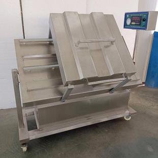 倾斜式鱼食真空机袋装黄桃半流体真空包装机自动化厂家