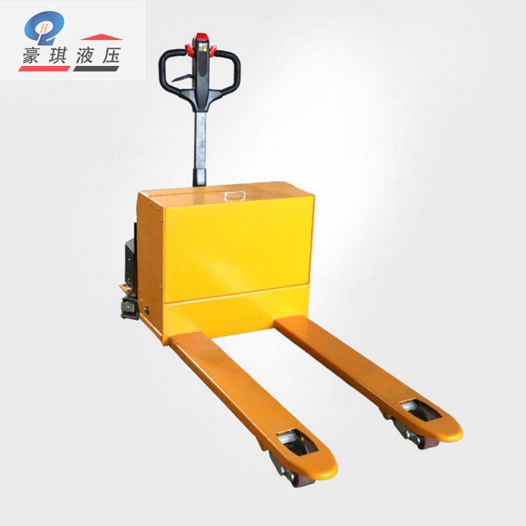 厂家仓库超市半自动液压托盘装卸叉车半电动地牛搬运车