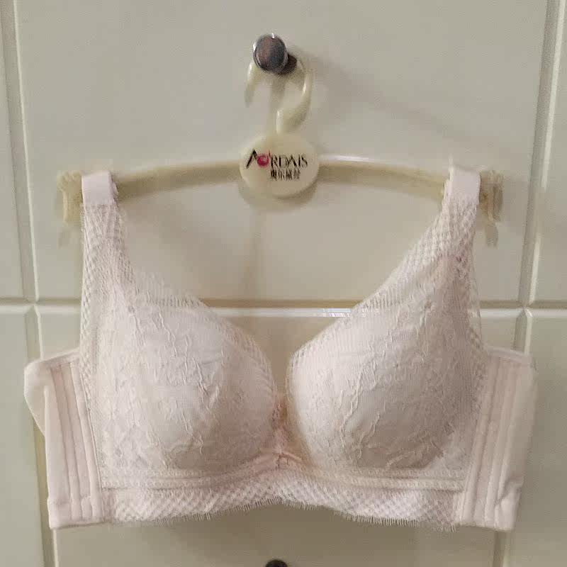 奥尔黛丝特价新款软钢圈文胸蚕丝2772 AB调整型内衣淑女围薄棉杯