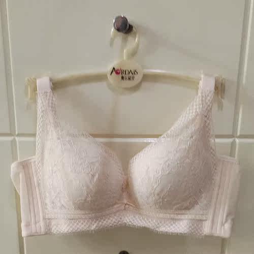 奥尔黛丝特价新款软钢圈文胸蚕丝2772 AB调整型内衣淑女围薄棉杯