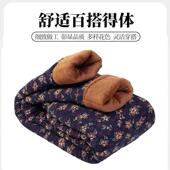 妈妈加绒加厚防寒家居裤 女可外穿中老年驼绒棉裤 保暖睡裤 婆婆冬季