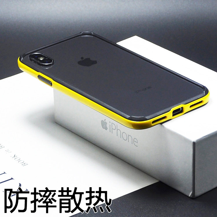 适用苹果11边框手机壳大黄蜂iphone11 Pro Max保护套防摔软硅胶圈