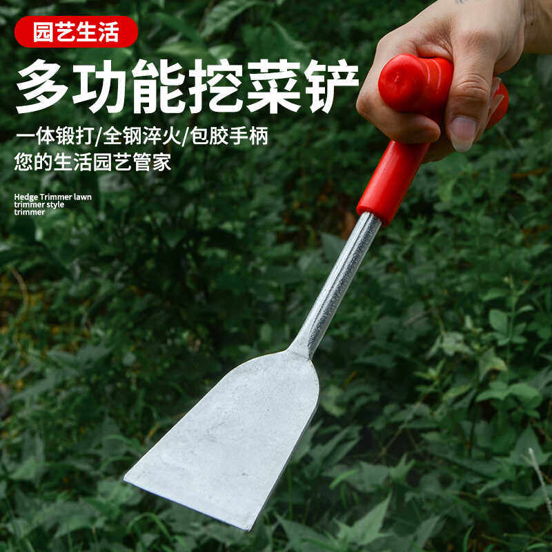 挖野菜神器小铲子挖荠菜除草种菜种花工具松土锰钢铁铲挖菜铁锹铲,鲜花速递/花卉仿真/绿植园艺,铲子,淘宝优惠券,粉丝福利购,淘宝优惠卷