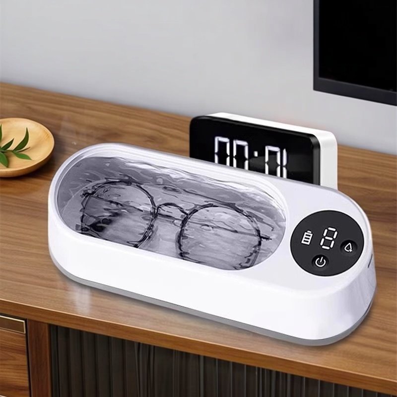 眼镜清洗机家用首饰隐形盒牙套自动清洁器手表洗眼镜清洗器超声波,生活电器,超声波迷你清洗机,淘宝优惠券,粉丝福利购,淘宝优惠卷
