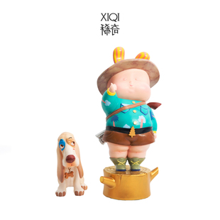 饰品创意雕塑礼物礼盒 客厅家居摆件装 稀奇艺术瞿广慈 森林卫士