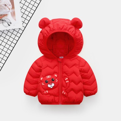 2022新款印花轻薄短款棉衣外套潮