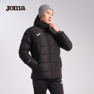 棉服连帽户外运动徒步外套男女同款 男子短款 新款 Joma23年冬季