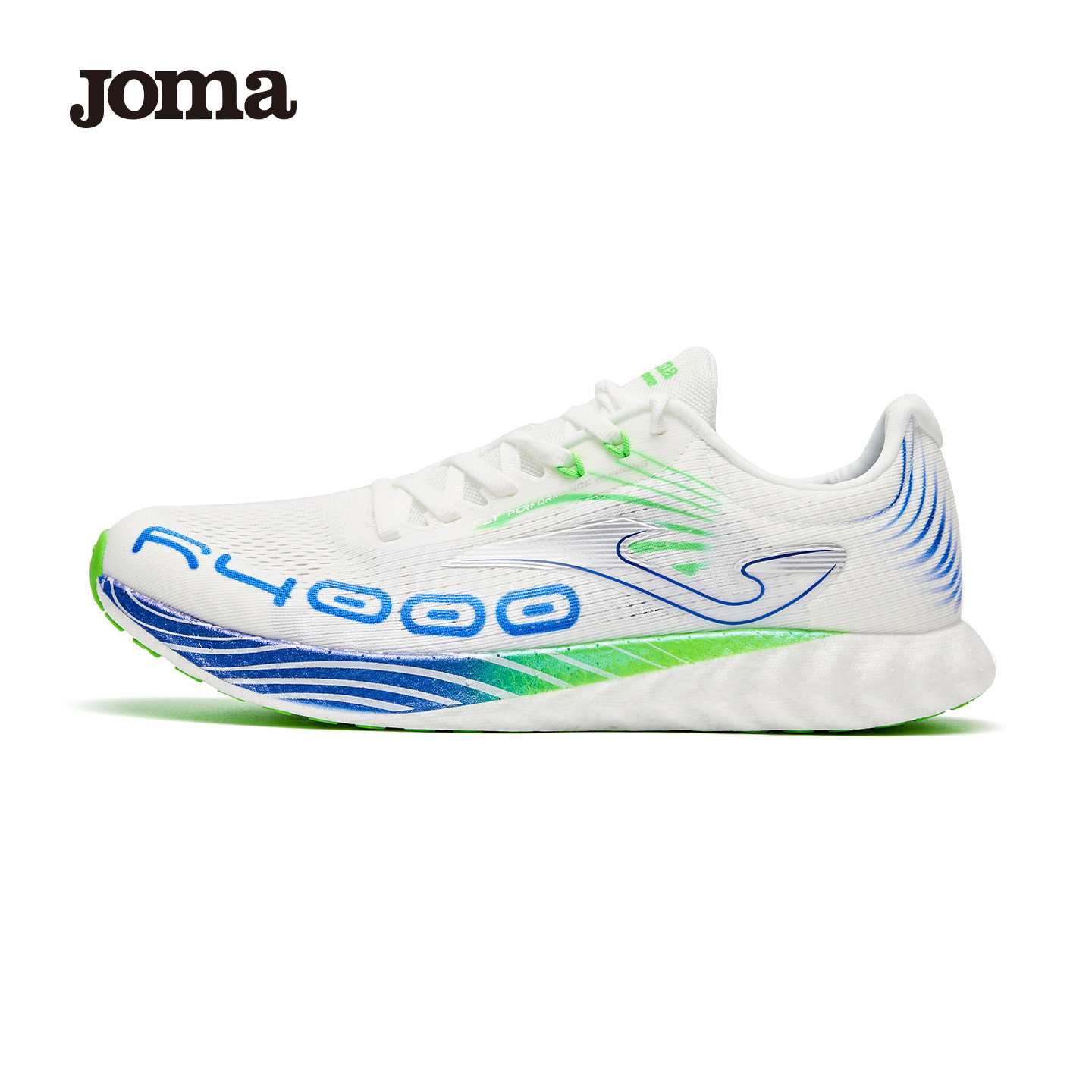 Joma26年新款专业竞速跑鞋透气网面轻弹缓震舒适中长跑运动R-4000