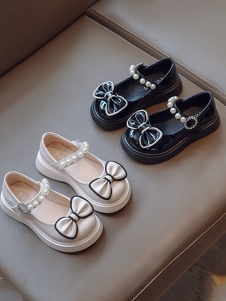 女童公主鞋夏款软底儿童小皮鞋