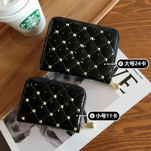 2024新款卡包大容量真皮护照钱包一体20多卡位女士放卡的卡片包潮