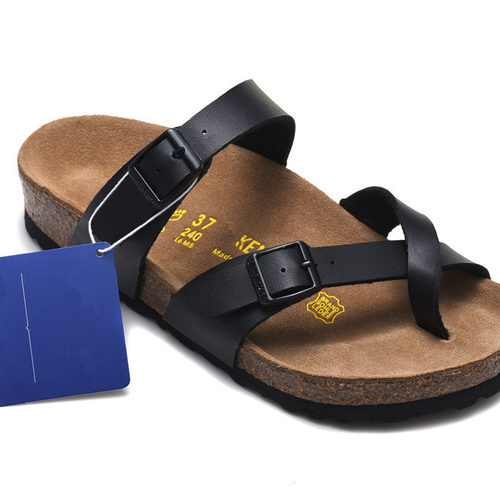 外贸男女软木套趾凉鞋沙滩鞋户外夏季外穿鞋大码鞋