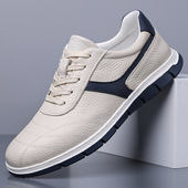 皮面阿甘鞋 德训鞋 男休闲复古潮流百搭运动鞋 款 四季 亚马逊2026新款